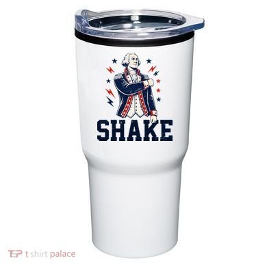 Patriotic George Washington Shake Revolutionary Tumbler