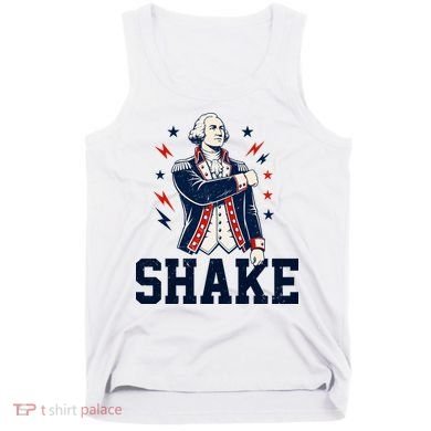 Patriotic George Washington Shake Revolutionary Tank Top