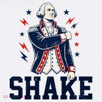 Patriotic George Washington Shake Revolutionary Tank Top thumb 6