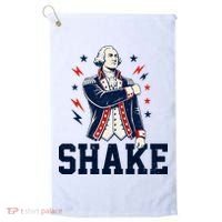 Patriotic George Washington Shake Revolutionary Golf Towel thumb 0