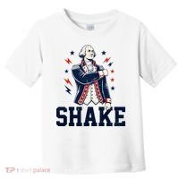 Patriotic George Washington Shake Revolutionary Toddler T-Shirt thumb 0