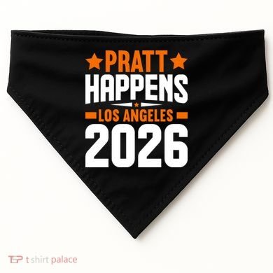 Pratt Happens 2026 Los Angeles USA-Made Doggie Bandana