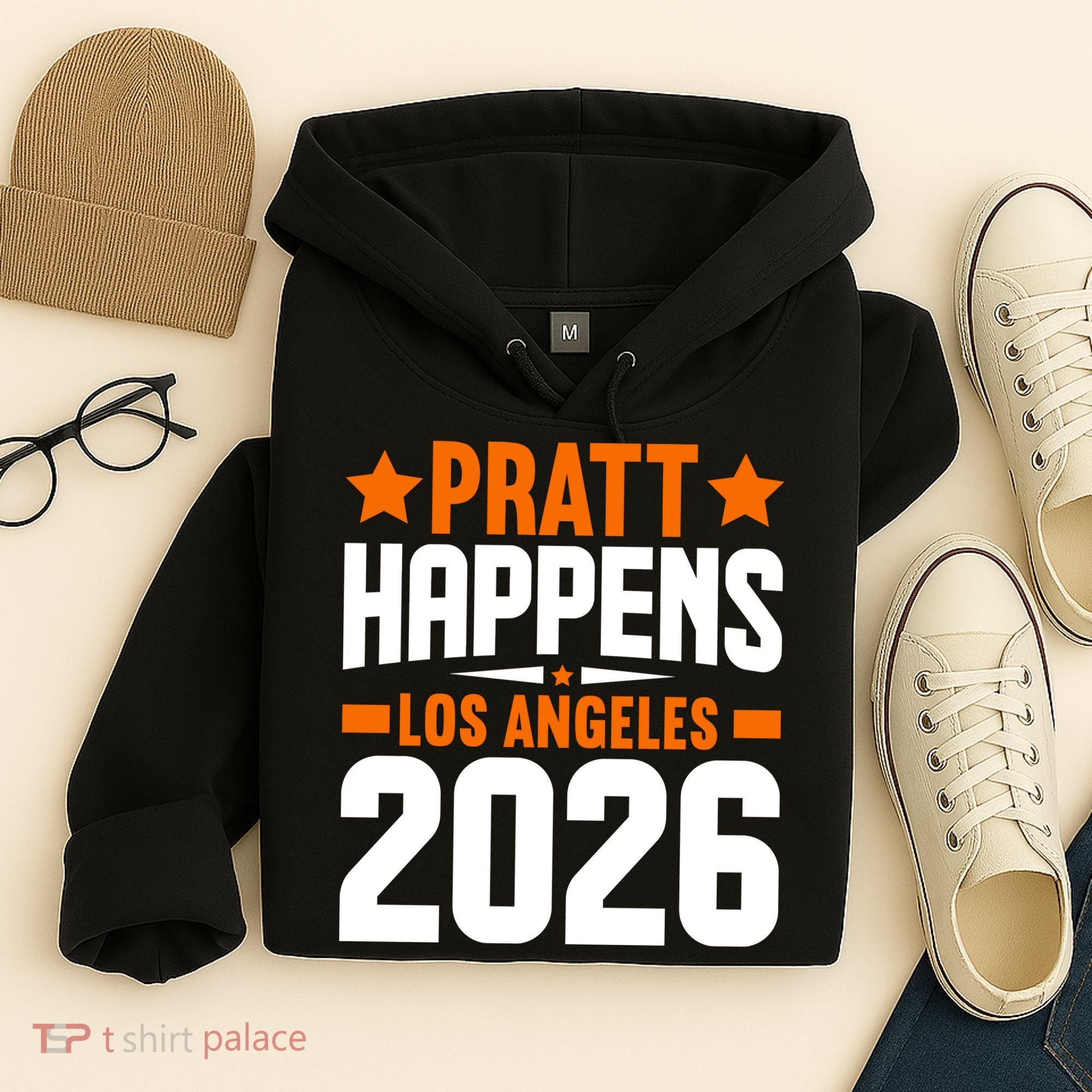 Pratt Happens 2026 Los Angeles Hoodie
