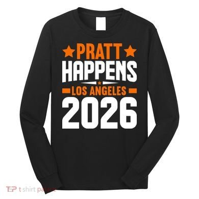 Pratt Happens 2026 Los Angeles Long Sleeve Shirt