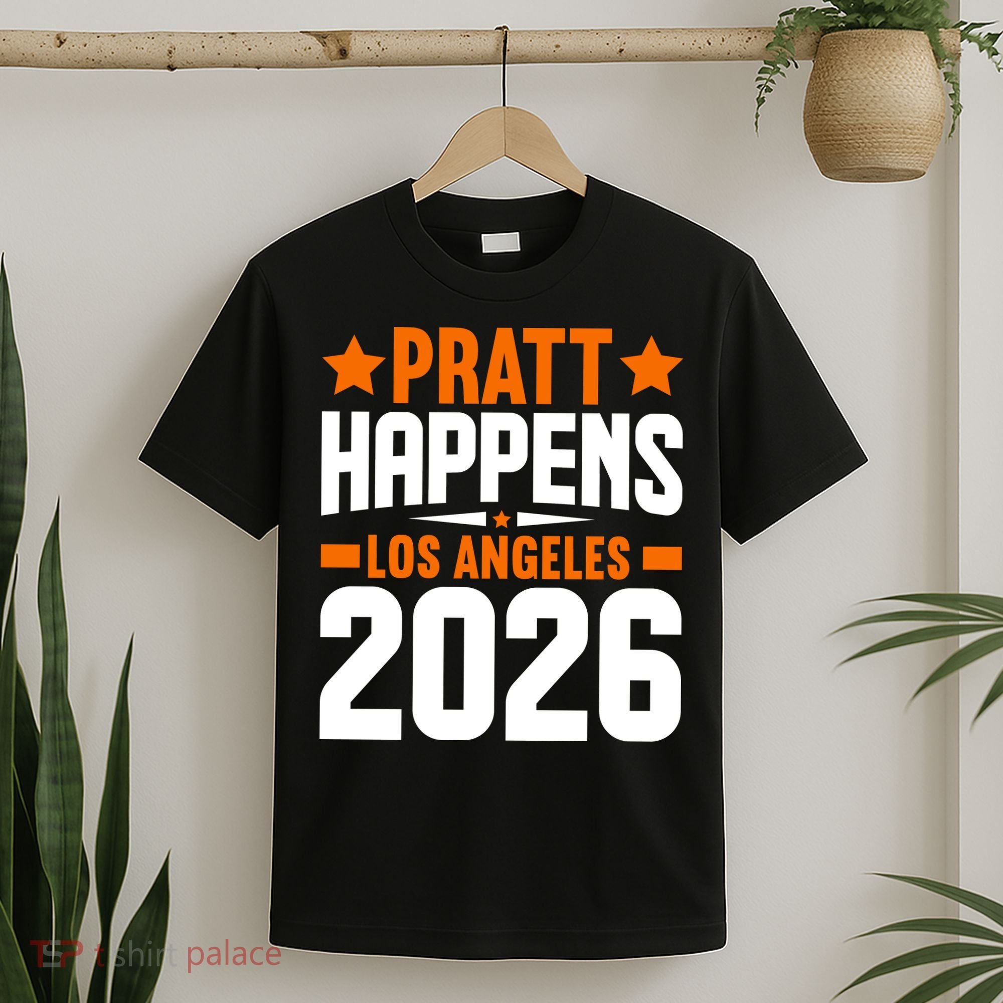 Pratt Happens 2026 Los Angeles T-Shirt