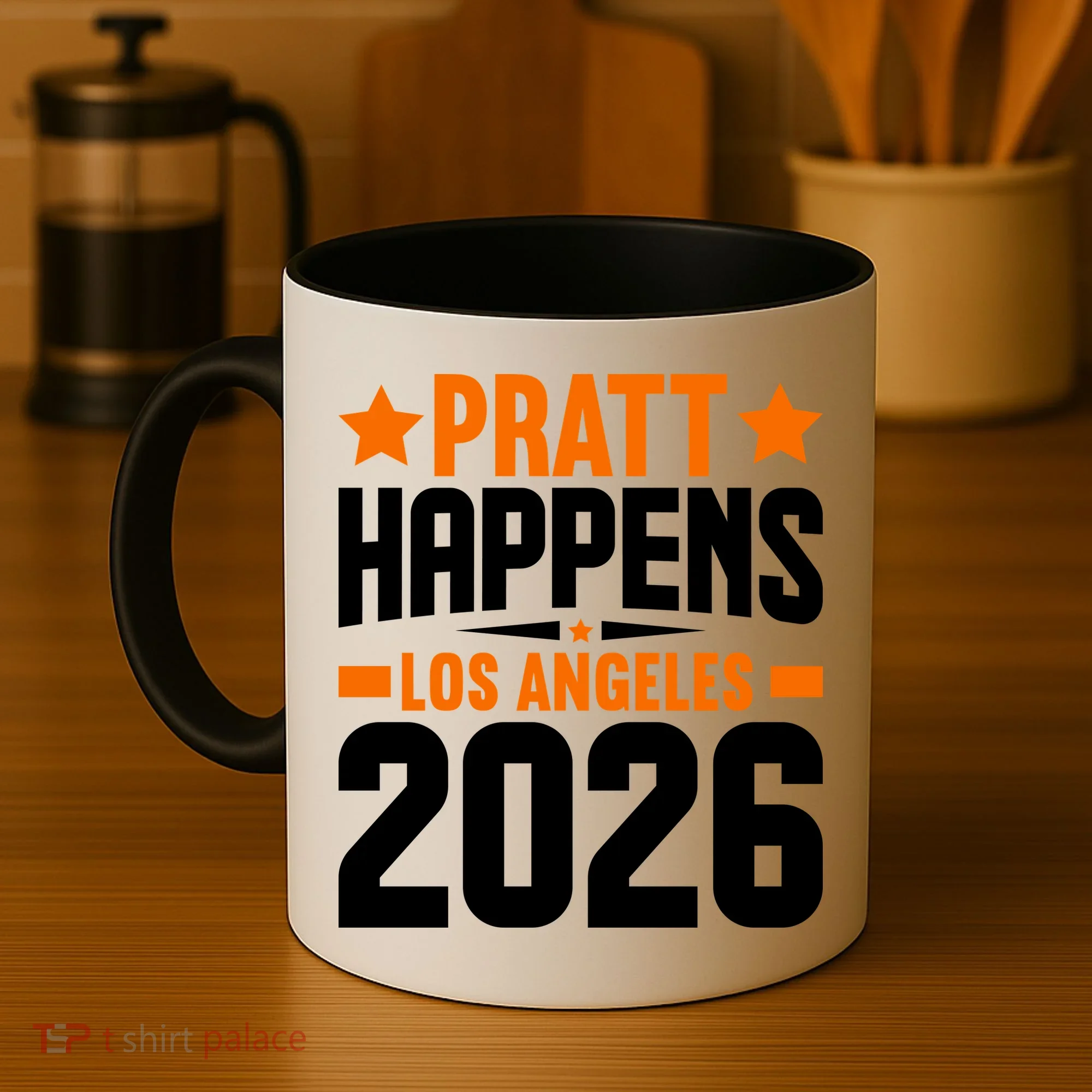 Pratt Happens 2026 Los Angeles Coffee Mug
