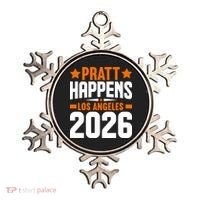 Pratt Happens 2026 Los Angeles Ornament thumb 0