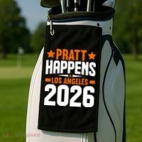 Pratt Happens 2026 Los Angeles Golf Towel thumb 2