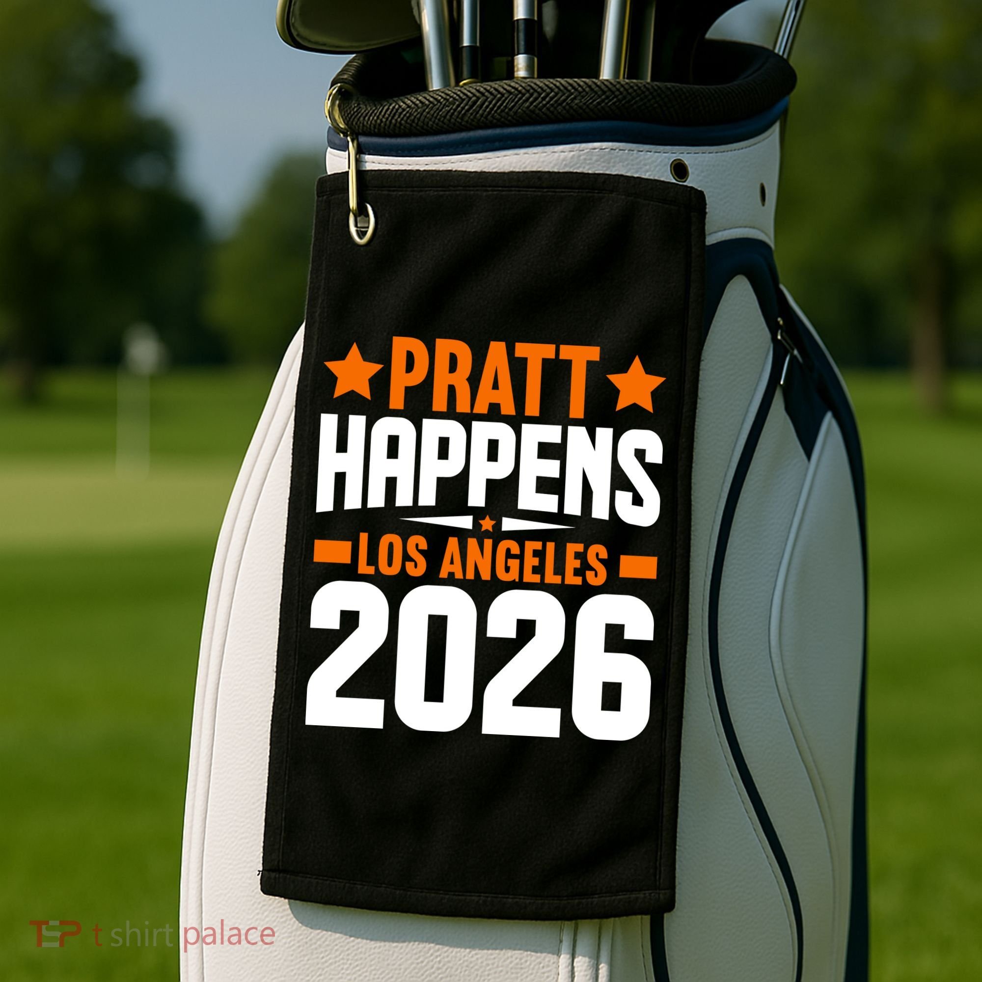 Pratt Happens 2026 Los Angeles Golf Towel