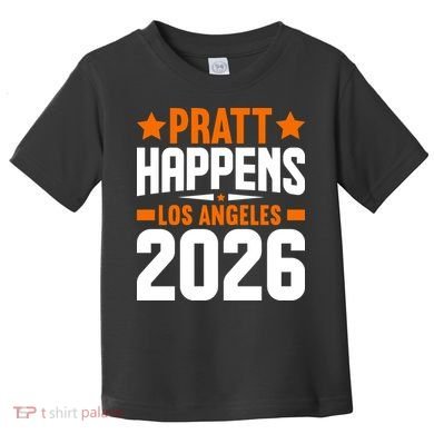 Pratt Happens 2026 Los Angeles Toddler T-Shirt