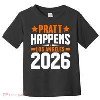 Pratt Happens 2026 Los Angeles Toddler T-Shirt thumb 0