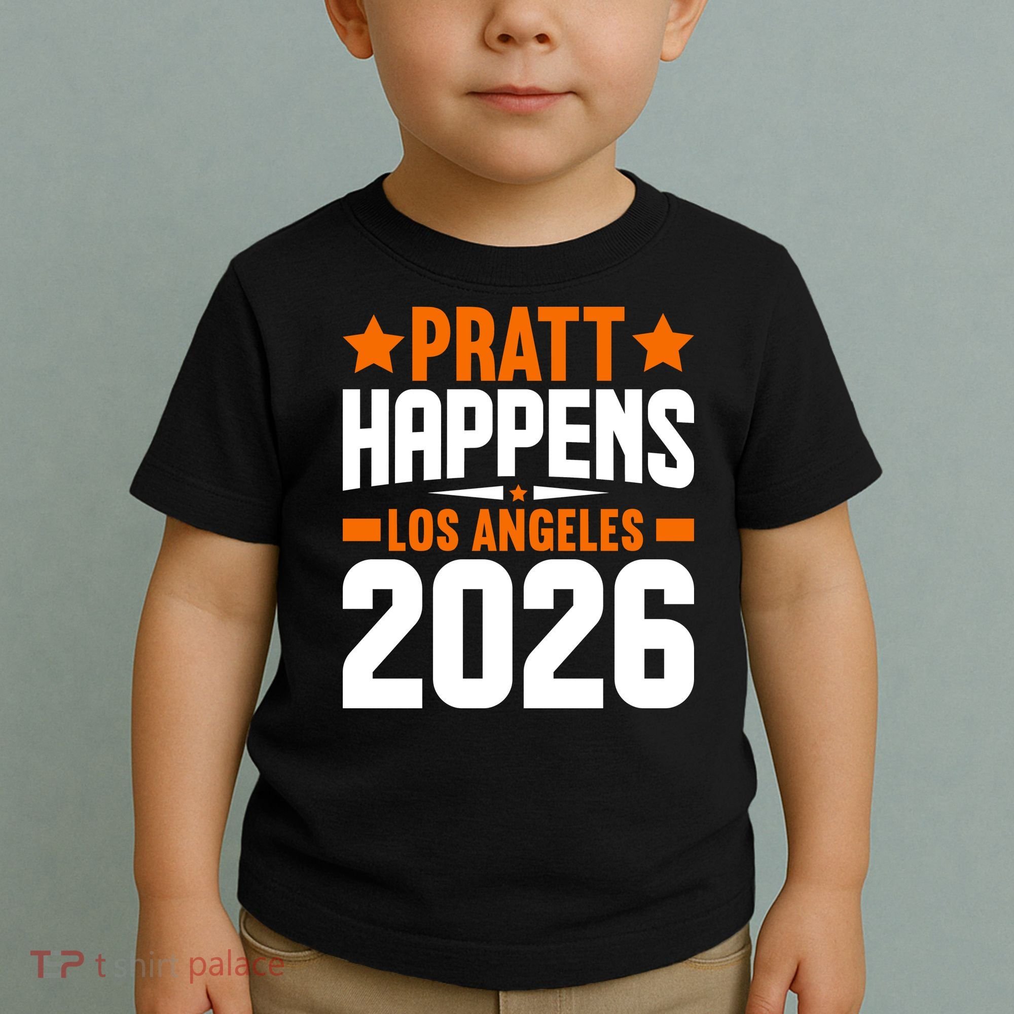 Pratt Happens 2026 Los Angeles Toddler T-Shirt