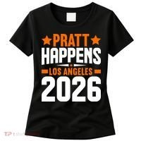 Pratt Happens 2026 Los Angeles Women's T-Shirt thumb 0