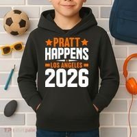 Pratt Happens 2026 Los Angeles Kids Hoodie thumb 2
