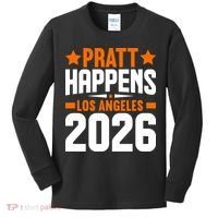 Pratt Happens 2026 Los Angeles Kids Long Sleeve Shirt thumb 0