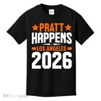 Pratt Happens 2026 Los Angeles Kids T-Shirt thumb 0