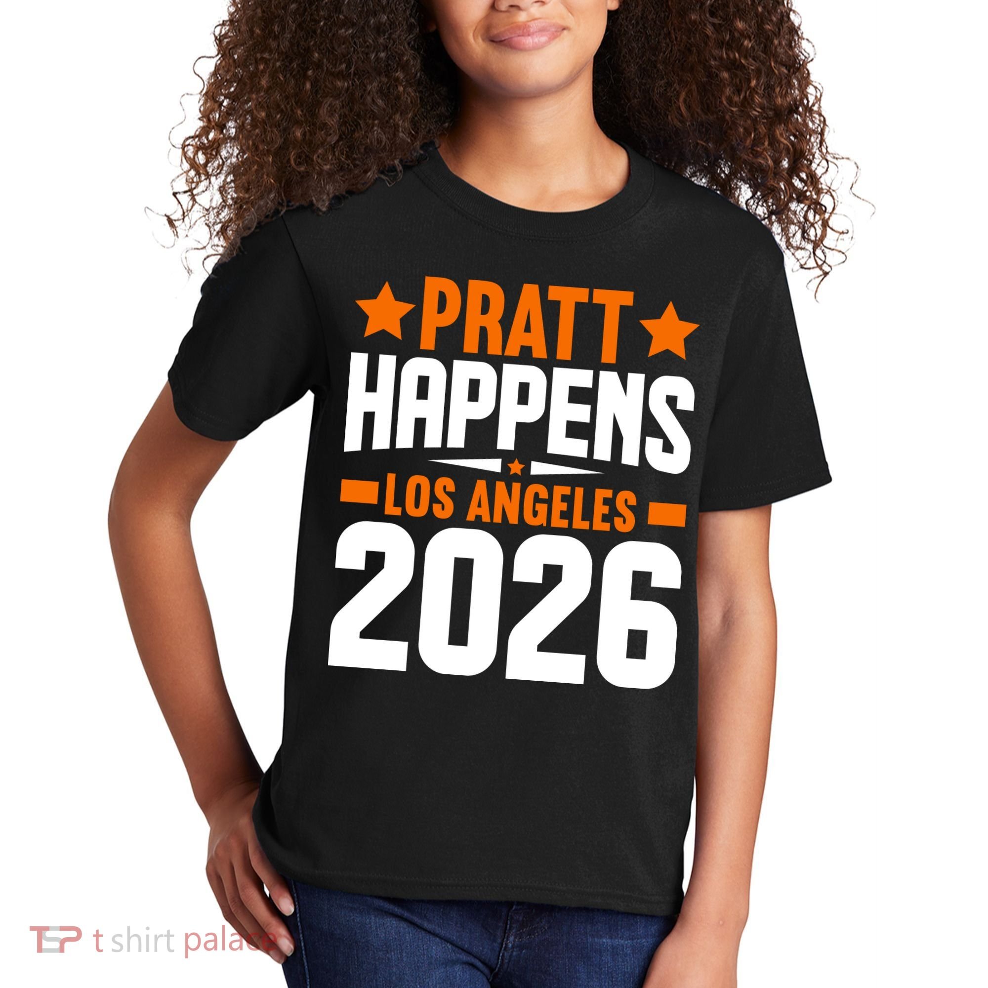 Pratt Happens 2026 Los Angeles Kids T-Shirt