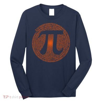 Pi Hoodie 314 Pi Number Symbol Math Science Gift For Lovers Long Sleeve Shirt
