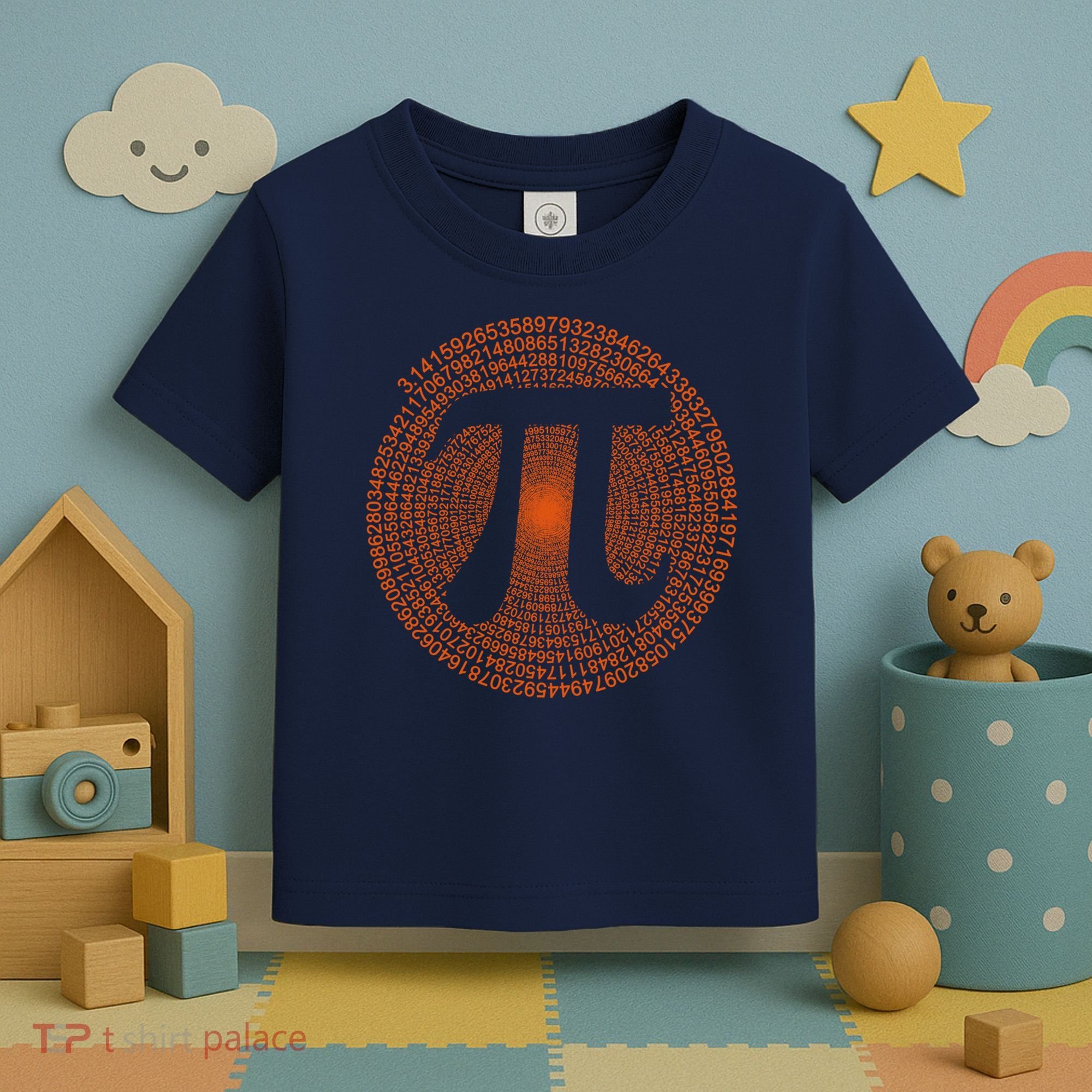 Pi Hoodie 314 Pi Number Symbol Math Science Gift For Lovers Toddler T-Shirt
