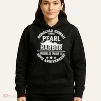 Pearl Harbor 80Th Anniversary 1941 Ww2 Memorabilia Veteran Hoodie thumb 5