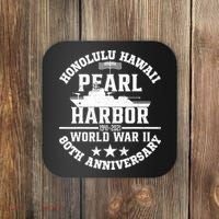 Pearl Harbor 80Th Anniversary 1941 Ww2 Memorabilia Veteran Coaster thumb 0