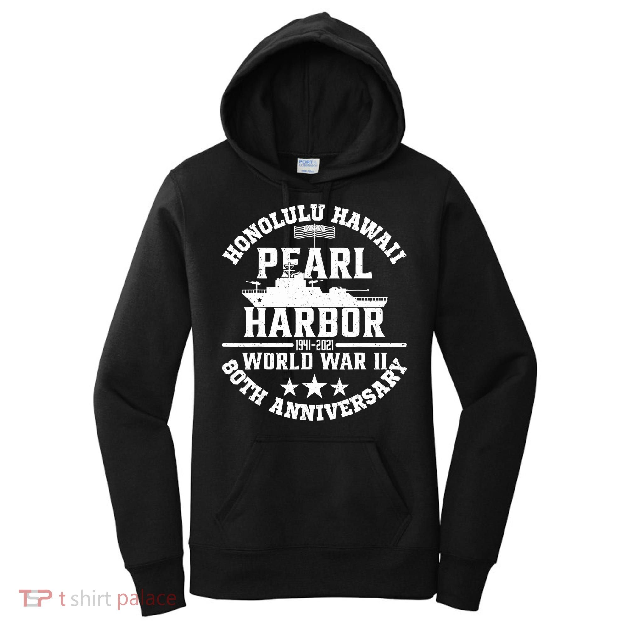 Pearl Harbor 80Th Anniversary 1941 Ww2 Memorabilia Veteran Women's Hoodie