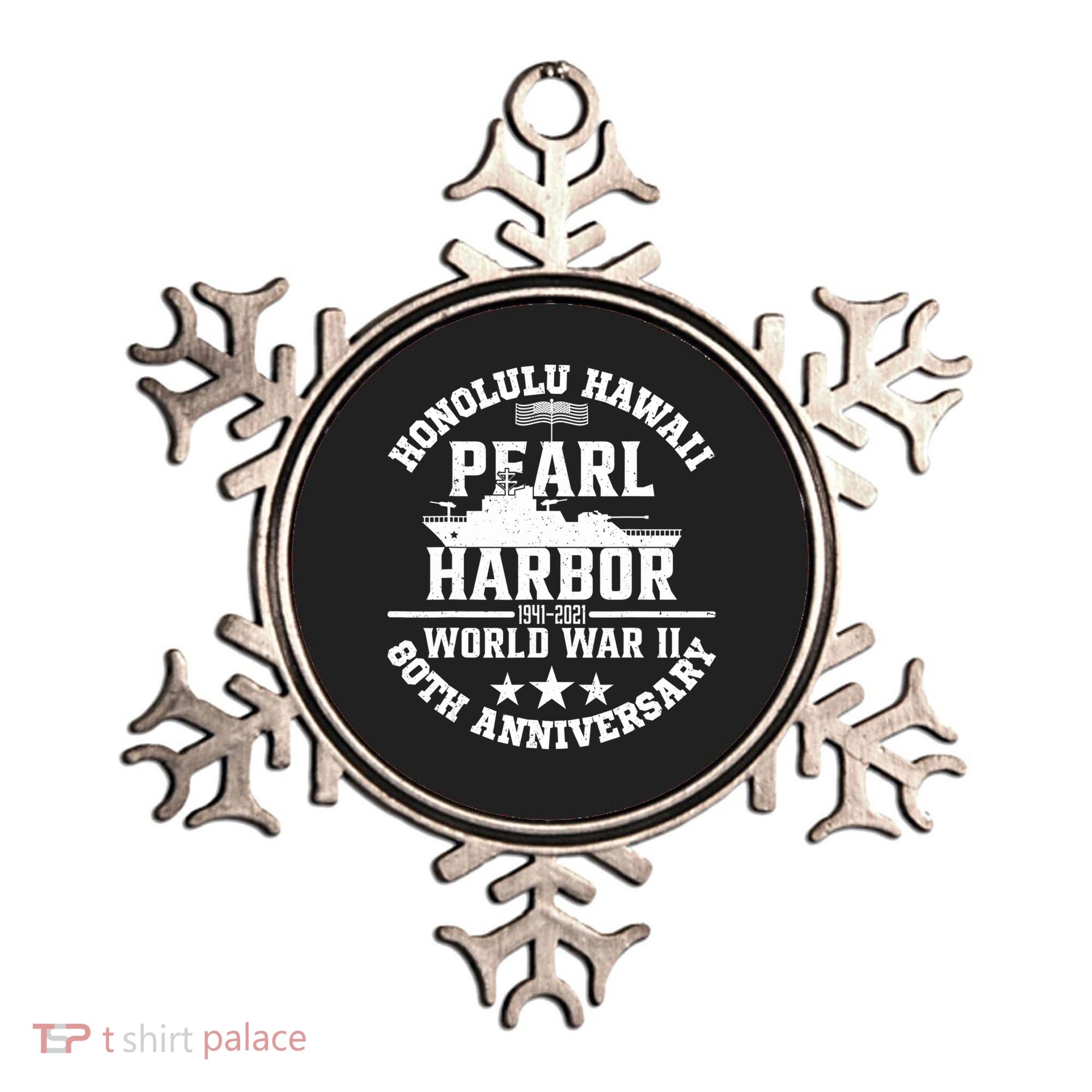 Pearl Harbor 80Th Anniversary 1941 Ww2 Memorabilia Veteran Ornament