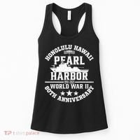 Pearl Harbor 80Th Anniversary 1941 Ww2 Memorabilia Veteran Women's Tank Top thumb 0