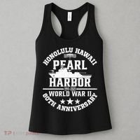Pearl Harbor 80Th Anniversary 1941 Ww2 Memorabilia Veteran Women's Tank Top thumb 3