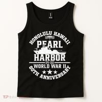 Pearl Harbor 80Th Anniversary 1941 Ww2 Memorabilia Veteran Tank Top thumb 2