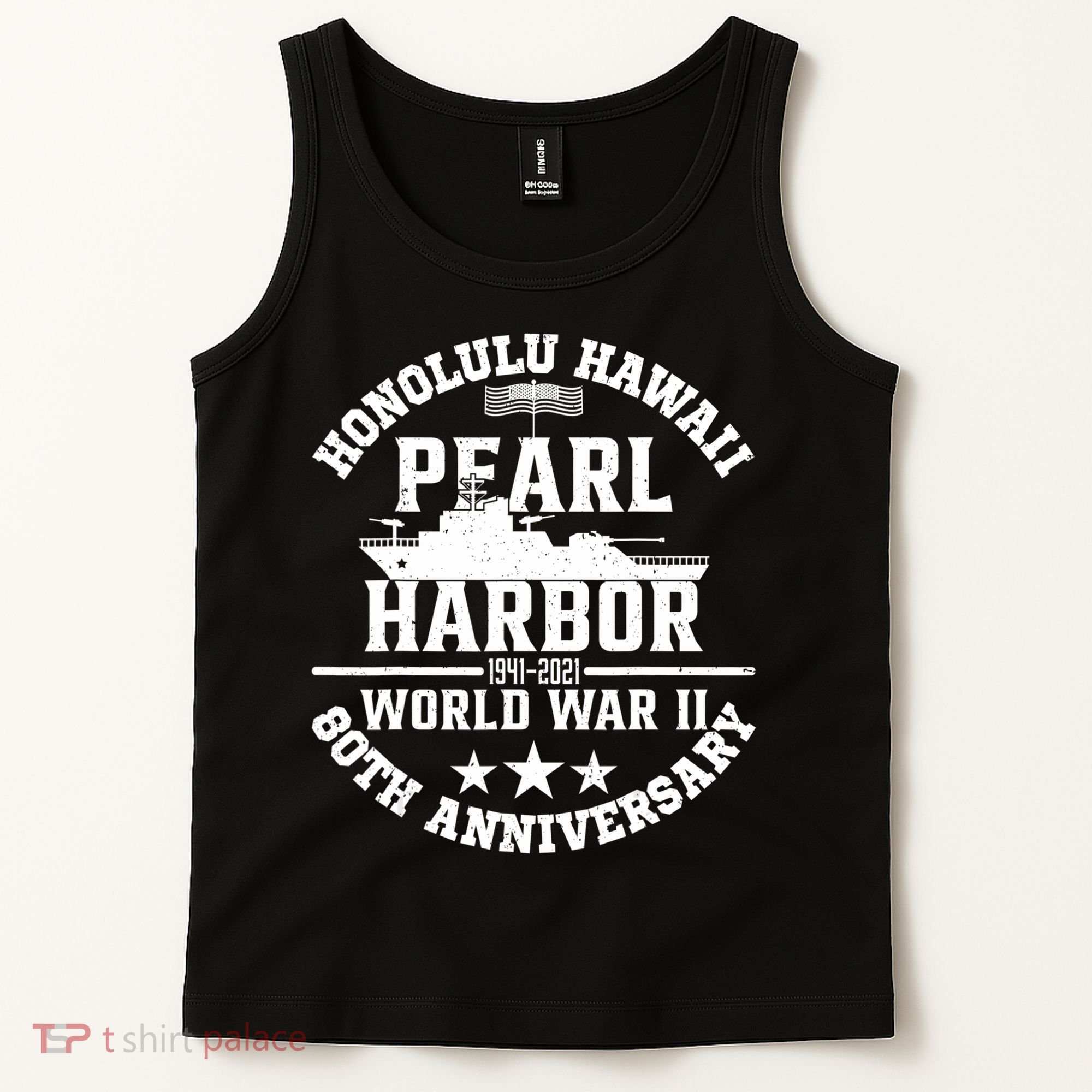 Pearl Harbor 80Th Anniversary 1941 Ww2 Memorabilia Veteran Tank Top