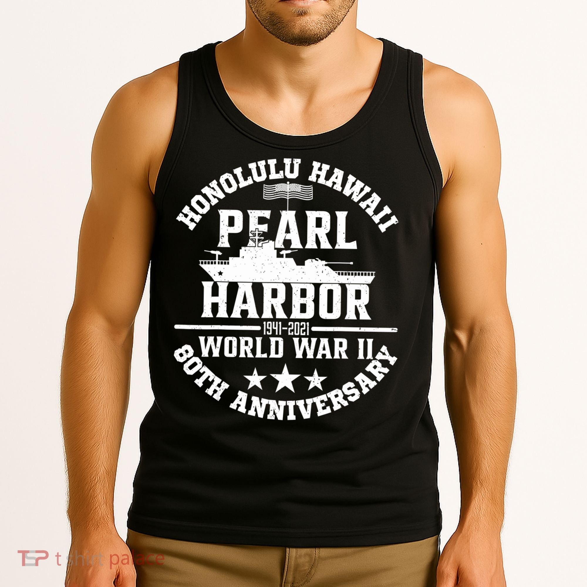 Pearl Harbor 80Th Anniversary 1941 Ww2 Memorabilia Veteran Tank Top