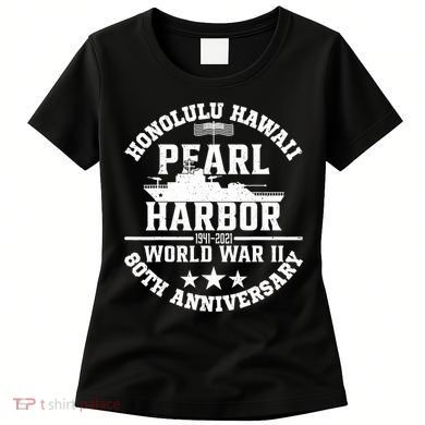 Pearl Harbor 80Th Anniversary 1941 Ww2 Memorabilia Veteran Women's T-Shirt