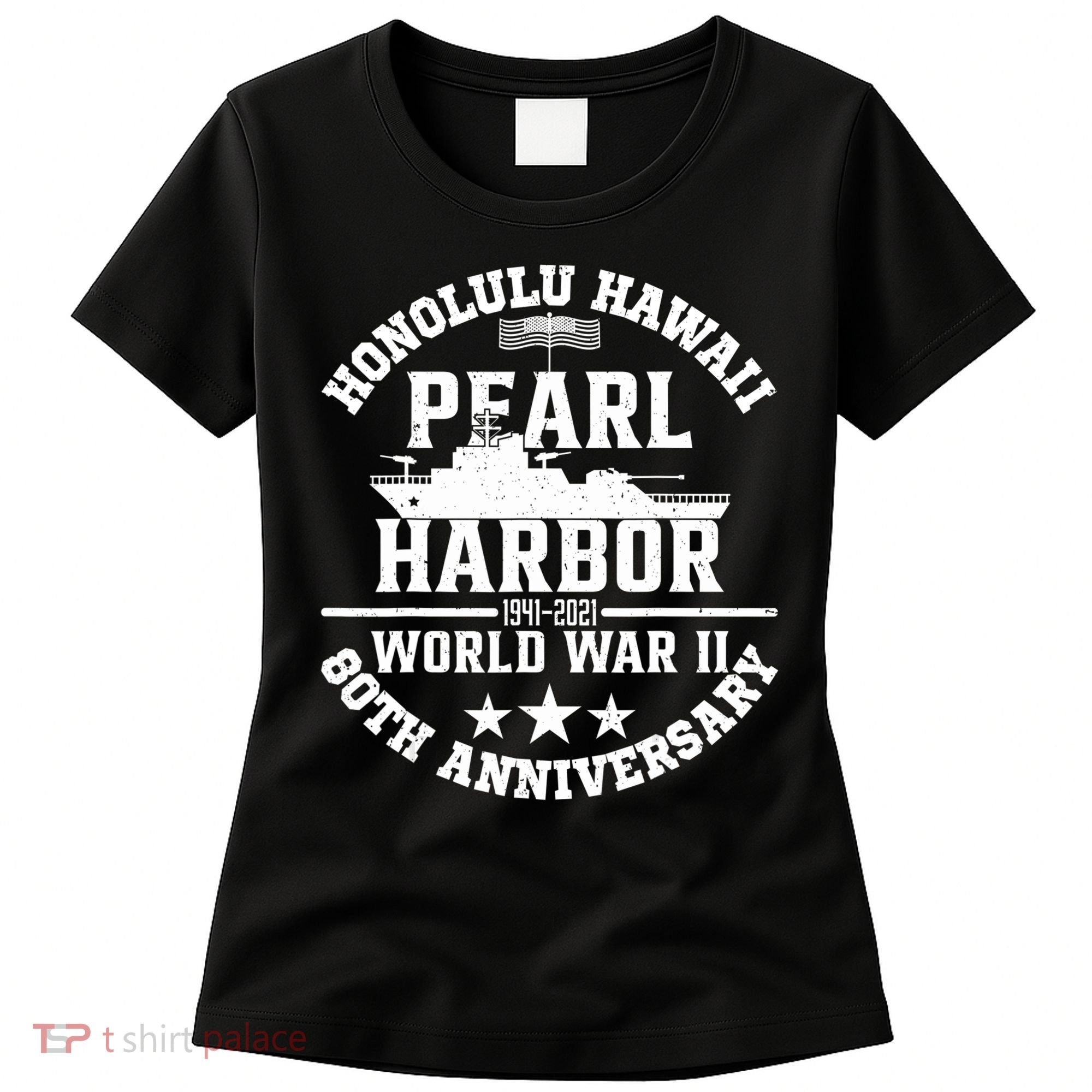 Pearl Harbor 80Th Anniversary 1941 Ww2 Memorabilia Veteran Women's T-Shirt