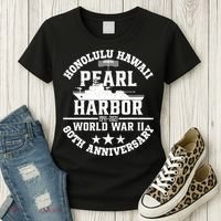 Pearl Harbor 80Th Anniversary 1941 Ww2 Memorabilia Veteran Women's T-Shirt thumb 3