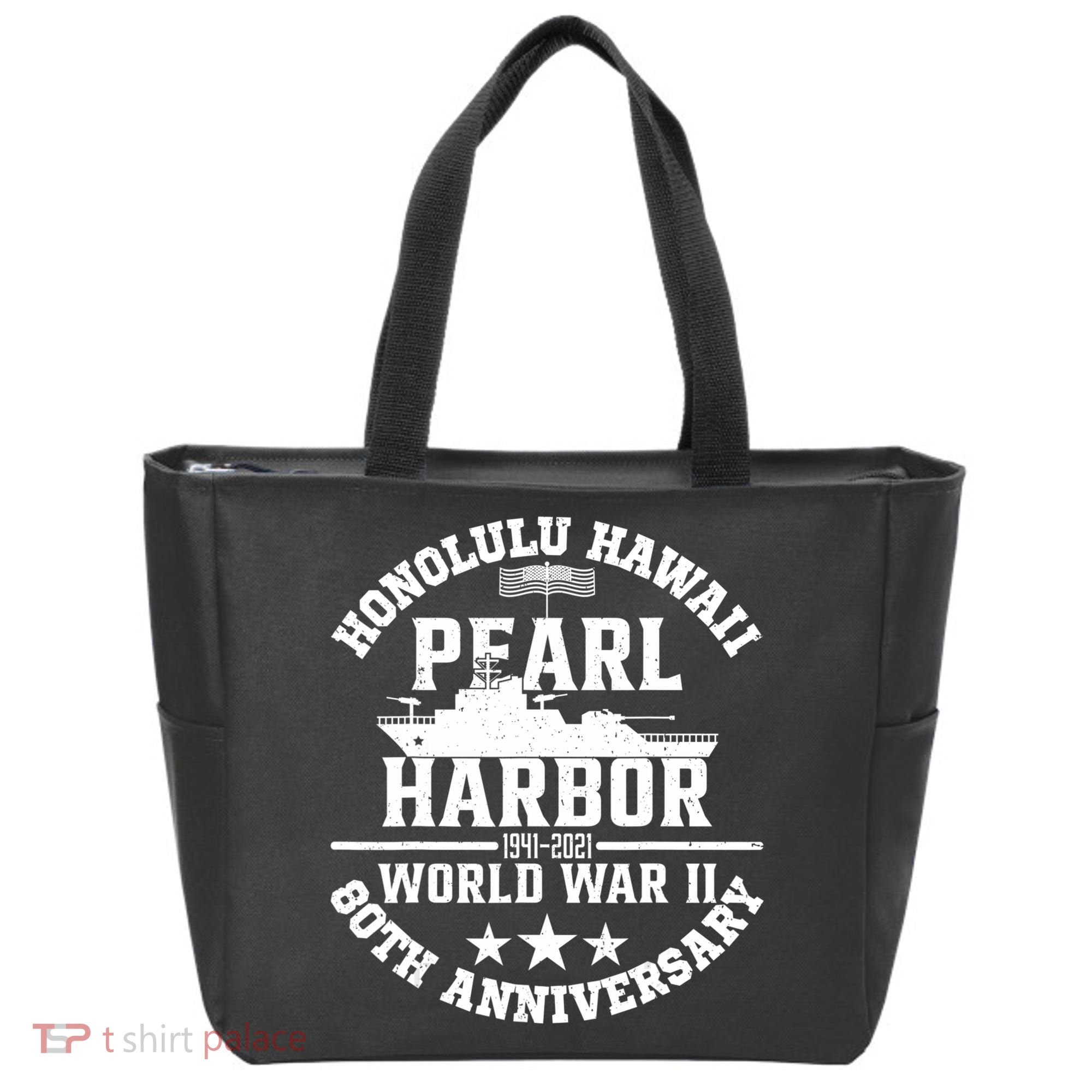 Pearl Harbor 80Th Anniversary 1941 Ww2 Memorabilia Veteran Tote Bag