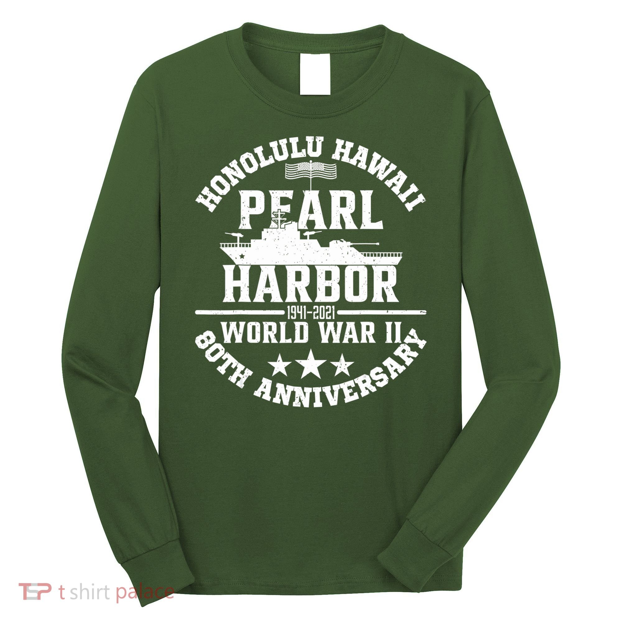 Pearl Harbor 80Th Anniversary 1941 Ww2 Memorabilia Veteran Long Sleeve Shirt