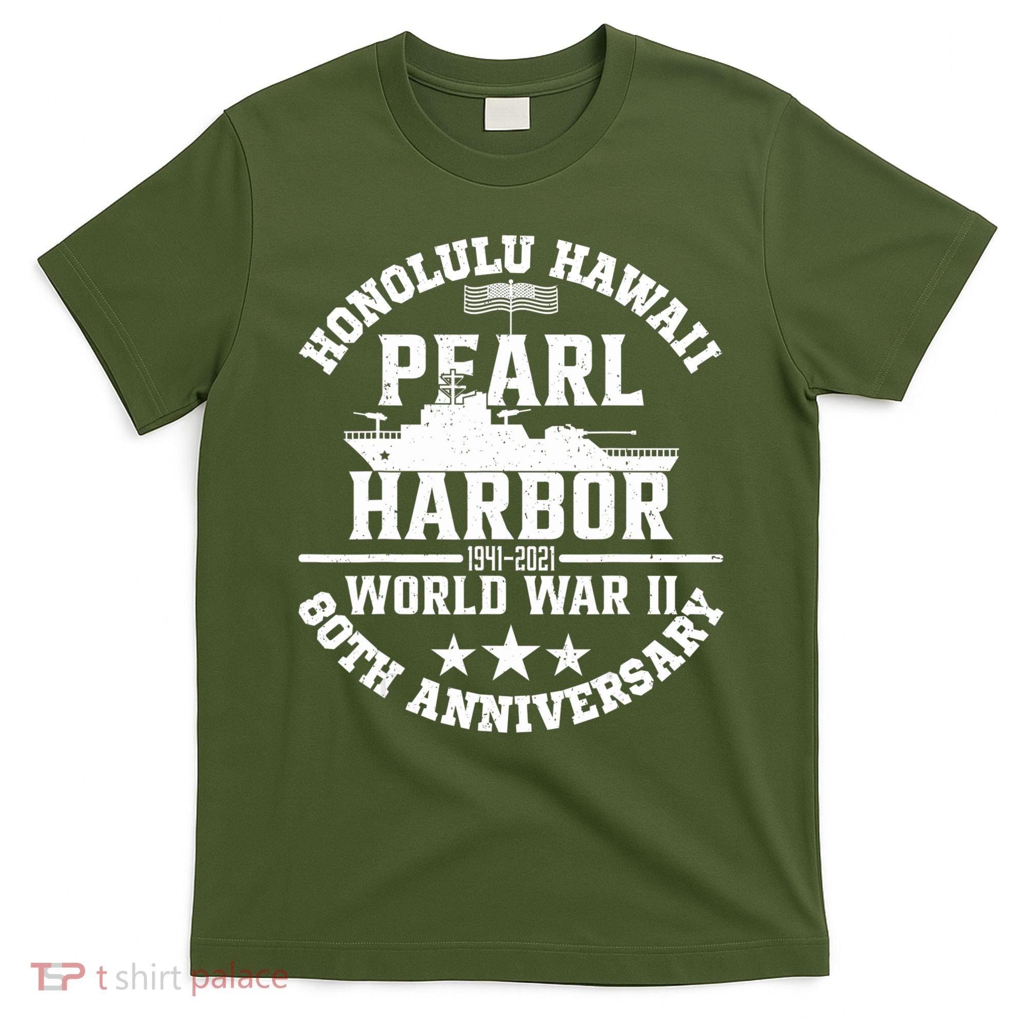Pearl Harbor 80Th Anniversary 1941 Ww2 Memorabilia Veteran T-Shirt