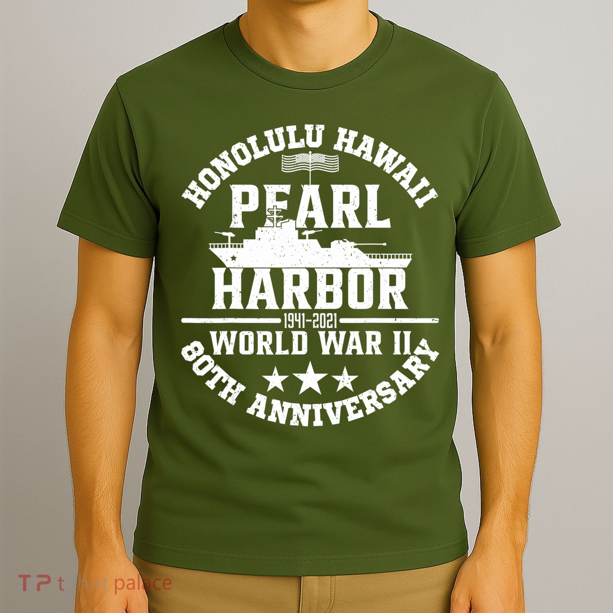 Pearl Harbor 80Th Anniversary 1941 Ww2 Memorabilia Veteran T-Shirt