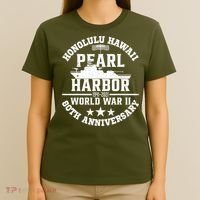 Pearl Harbor 80Th Anniversary 1941 Ww2 Memorabilia Veteran T-Shirt thumb 4