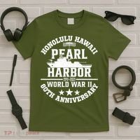 Pearl Harbor 80Th Anniversary 1941 Ww2 Memorabilia Veteran T-Shirt thumb 5