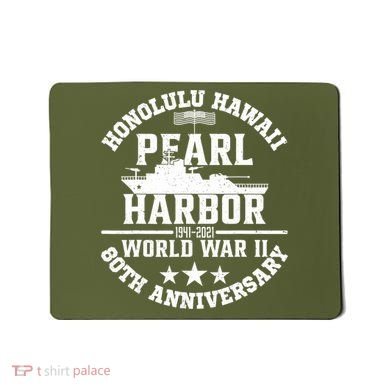 Pearl Harbor 80Th Anniversary 1941 Ww2 Memorabilia Veteran Mousepad