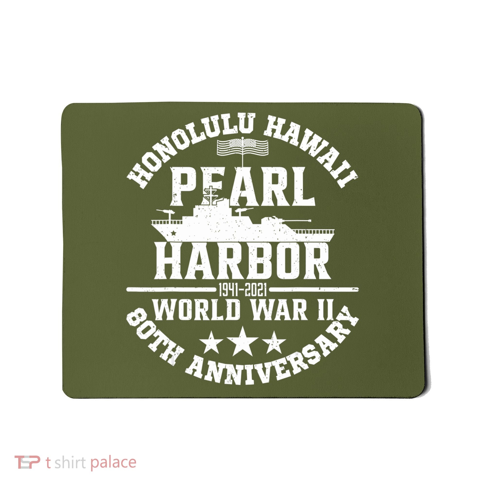 Pearl Harbor 80Th Anniversary 1941 Ww2 Memorabilia Veteran Mousepad