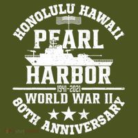 Pearl Harbor 80Th Anniversary 1941 Ww2 Memorabilia Veteran Mousepad thumb 1
