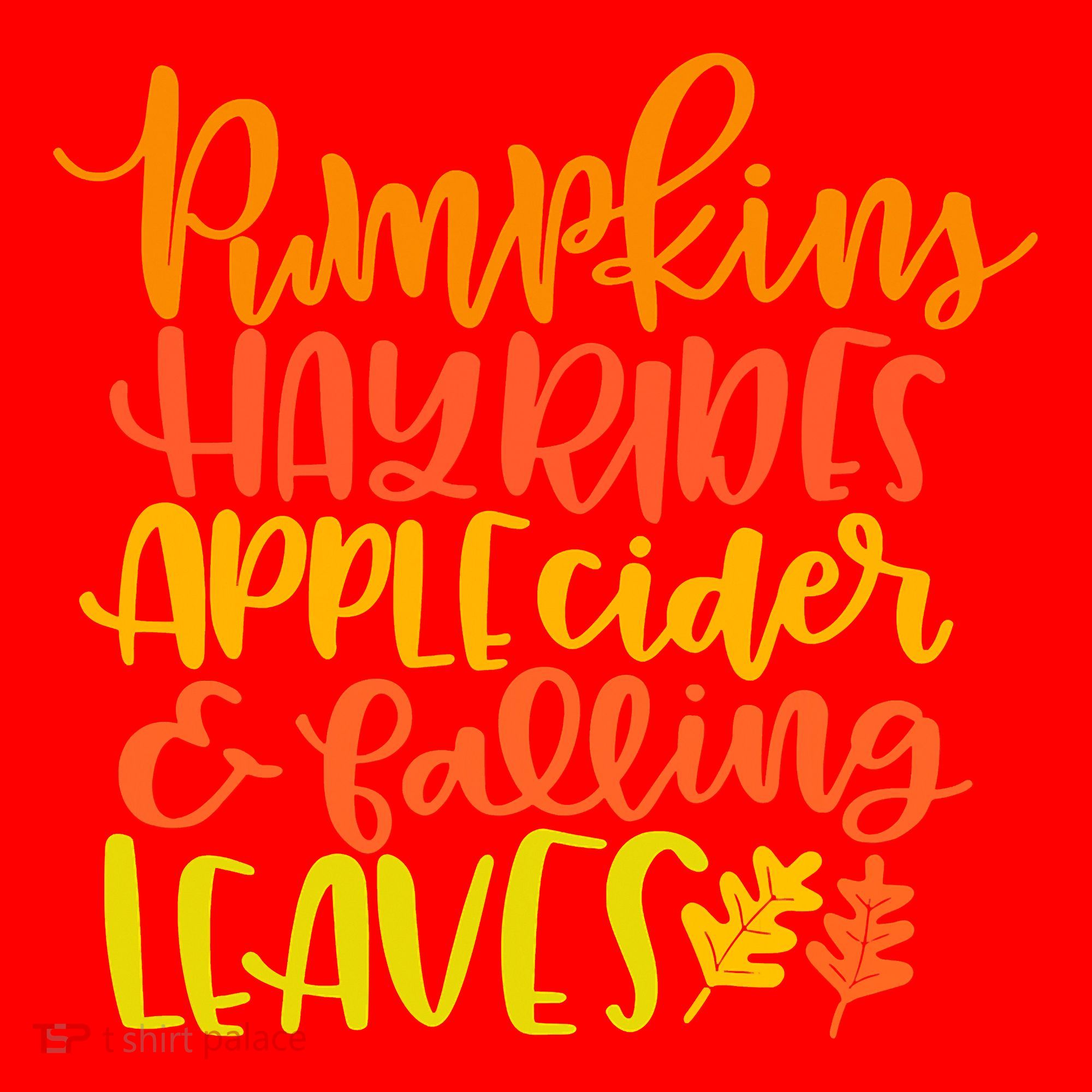 Pumpkins Hayrides Apple Cider And Falling Leaves Funny Fall Santa Hat
