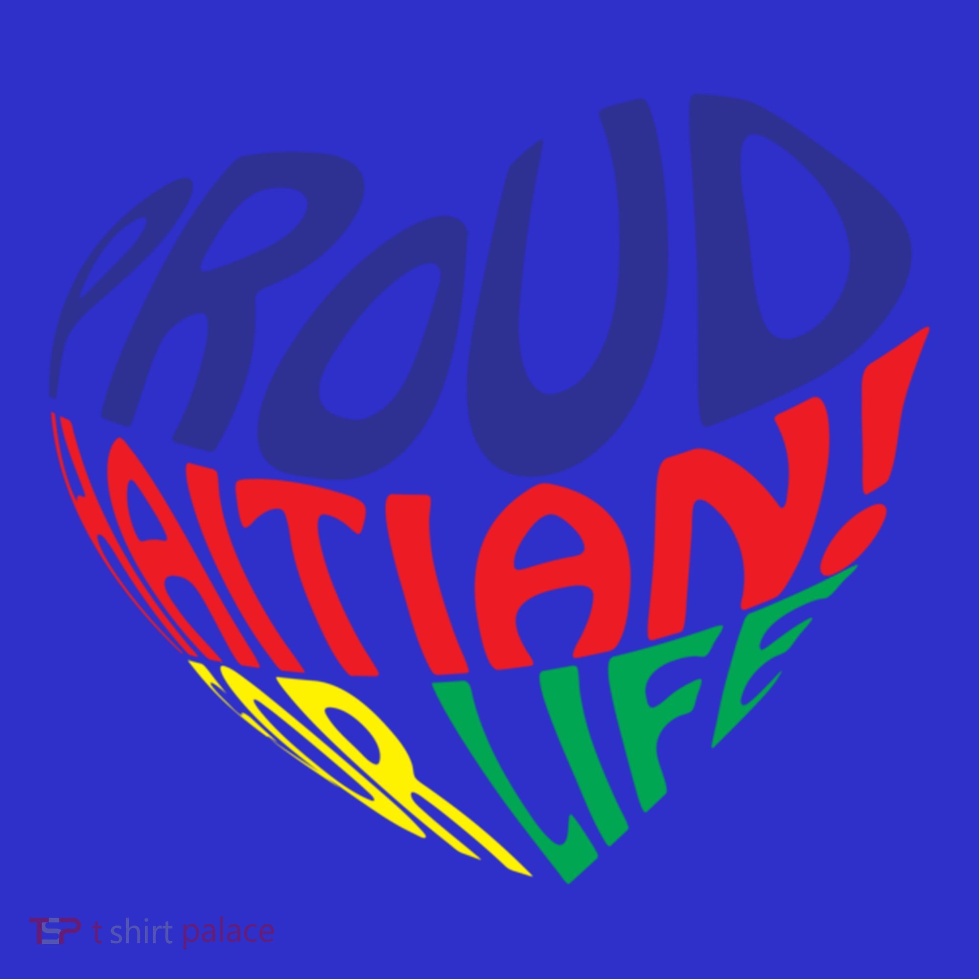 Proud Haitian American I Love Haiti Heart Souvenir Gift Idea Funny Gift Sweatshirt