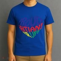 Proud Haitian American I Love Haiti Heart Souvenir Gift Idea Funny Gift T-Shirt thumb 3