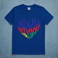 Proud Haitian American I Love Haiti Heart Souvenir Gift Idea Funny Gift T-Shirt thumb 5