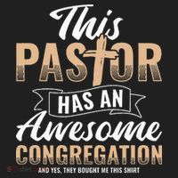 Pastor Has An Awesome Congregation Christian Bought Me This Women's Sweatshirt thumb 2