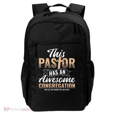 Pastor Has An Awesome Congregation Christian Bought Me This Backpack